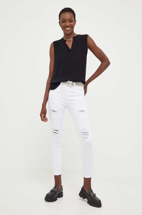 Джинси Answear Lab жіночі колір білий (3261793)