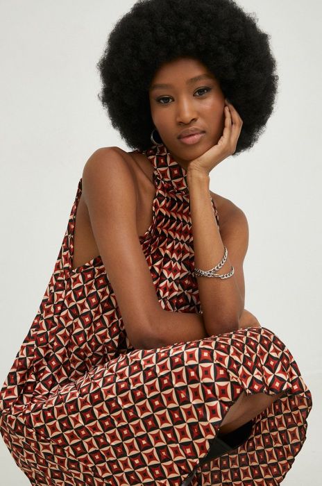 Сукня Answear Lab колір коричневий mini пряма (2924416)