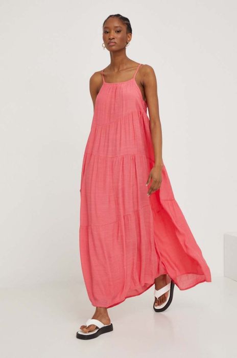 Сукня Answear Lab колір помаранчевий maxi розкльошена (3336406)