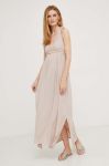 Сукня Answear Lab колір бежевий maxi розкльошена (3380135)