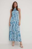 Сукня Answear Lab maxi пряма колір блакитний (3326948)