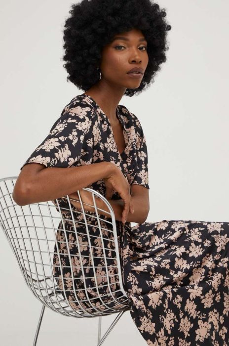 Сукня Answear Lab колір чорний mini розкльошена (3212319)