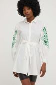 Бавовняна сорочка Answear Lab колір зелений