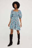 Сукня Answear Lab колір бірюзовий mini розкльошена (3289366)
