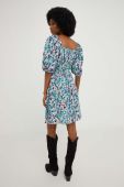 Сукня Answear Lab колір бірюзовий mini розкльошена (3289366)