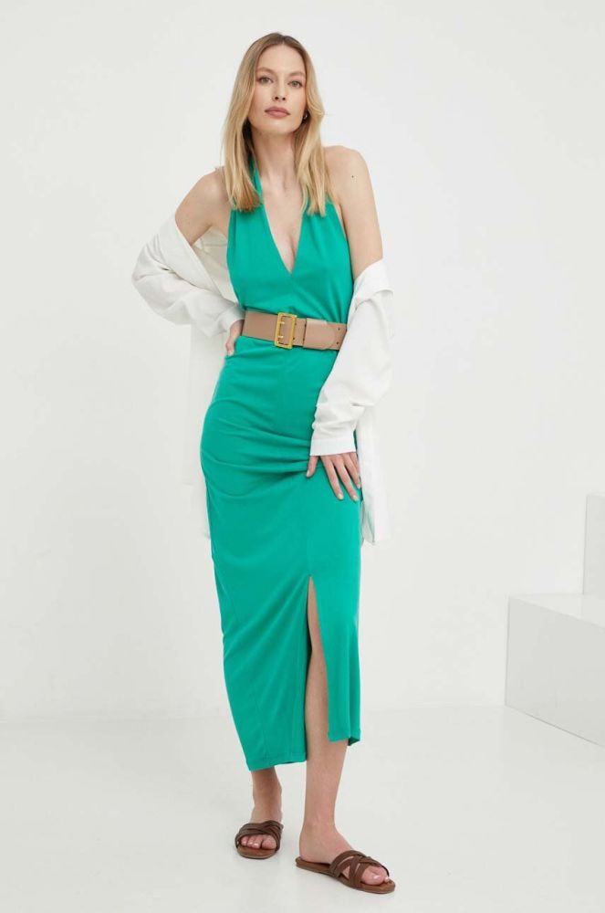 Сукня Answear Lab колір зелений maxi пряма (3277682)