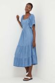 Сукня Answear Lab midi розкльошена колір блакитний (3264650)