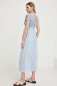 Сукня Answear Lab maxi розкльошена колір блакитний (3275940)