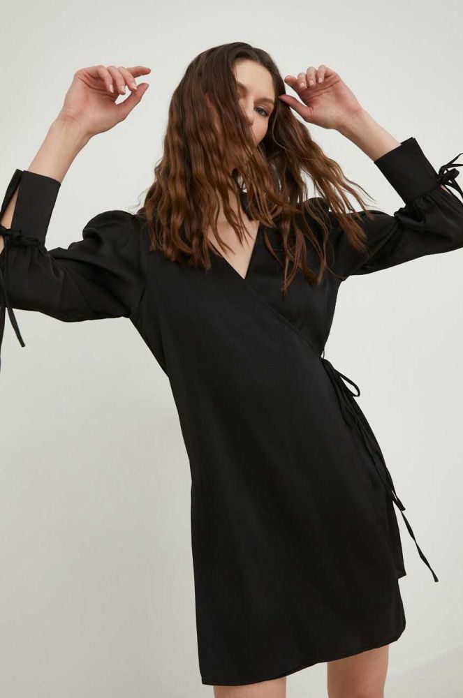 Сукня Answear Lab колір чорний mini пряма (2886196)
