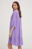 Сукня Answear Lab колір фіолетовий mini oversize