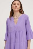 Сукня Answear Lab колір фіолетовий mini oversize