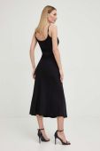Сукня Answear Lab колір чорний midi пряма (3107975)
