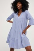 Сукня Answear Lab mini розкльошена колір блакитний (3137909)