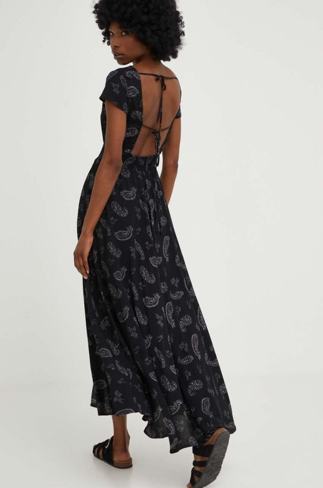 Сукня Answear Lab колір чорний maxi розкльошена (3177686)