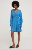 Сукня Answear Lab mini розкльошена колір блакитний (3211646)