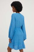 Сукня Answear Lab mini розкльошена колір блакитний (3211646)