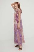 Сукня Answear Lab колір фіолетовий maxi розкльошена (3225389)