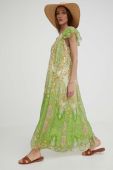 Сукня Answear Lab колір зелений maxi oversize
