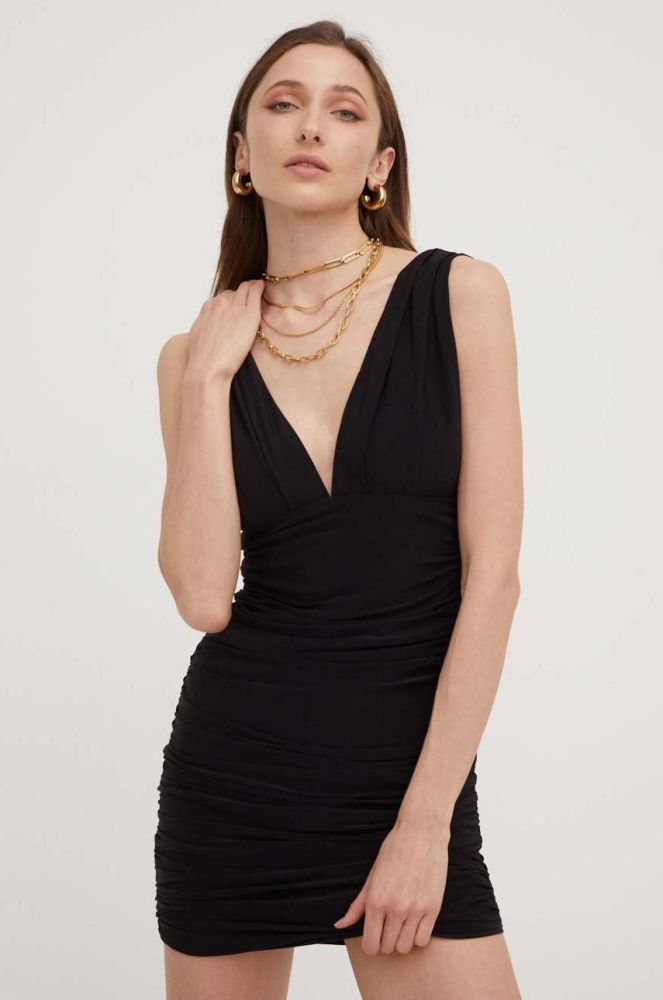 Сукня Answear Lab колір чорний mini облягаюча (3251884)