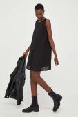 Бавовняна сукня Answear Lab колір чорний mini розкльошена (3264692)