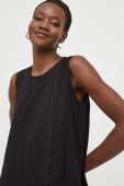 Бавовняна сукня Answear Lab колір чорний mini розкльошена (3264692)