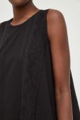Бавовняна сукня Answear Lab колір чорний mini розкльошена (3264692)
