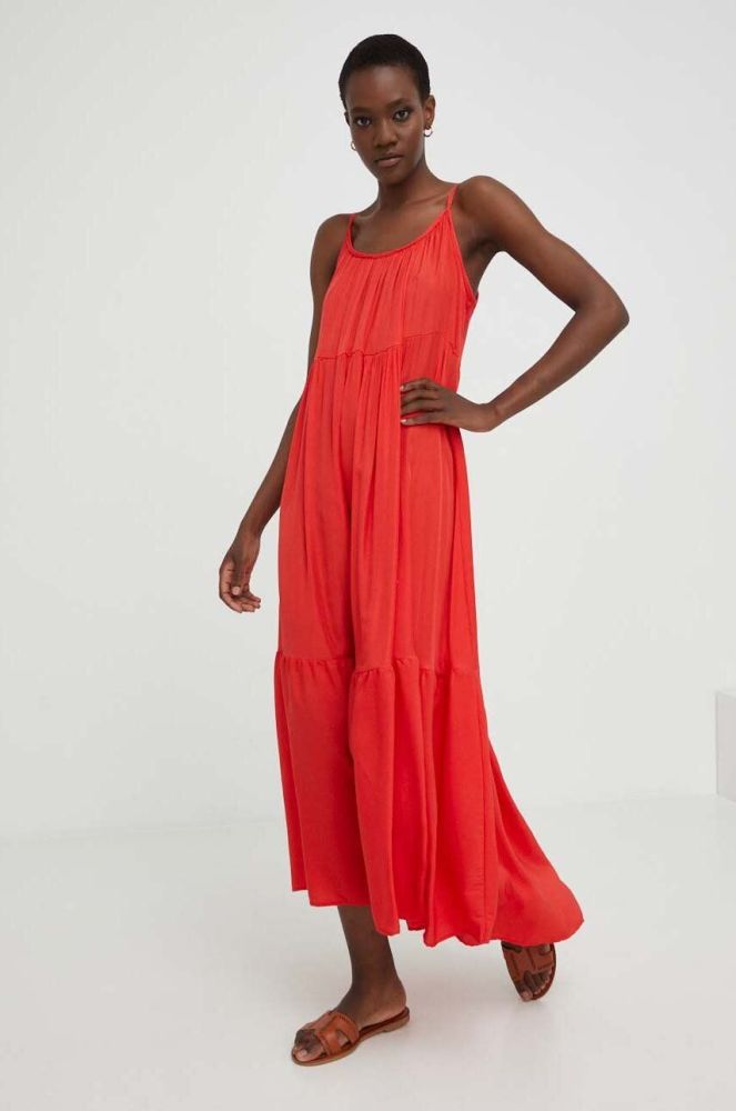 Сукня Answear Lab колір червоний maxi розкльошена (3269838)