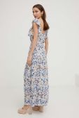 Сукня Answear Lab maxi розкльошена колір блакитний (3242738)