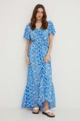 Сукня Answear Lab maxi розкльошена колір блакитний (3251897)