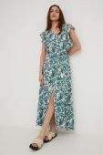 Сукня Answear Lab колір зелений maxi розкльошена (3242741)