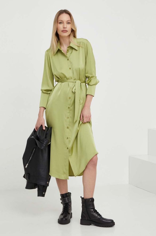 Сукня Answear Lab колір зелений maxi пряма (3277760)