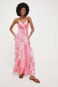 Сукня Answear Lab колір рожевий maxi розкльошена (3273329)