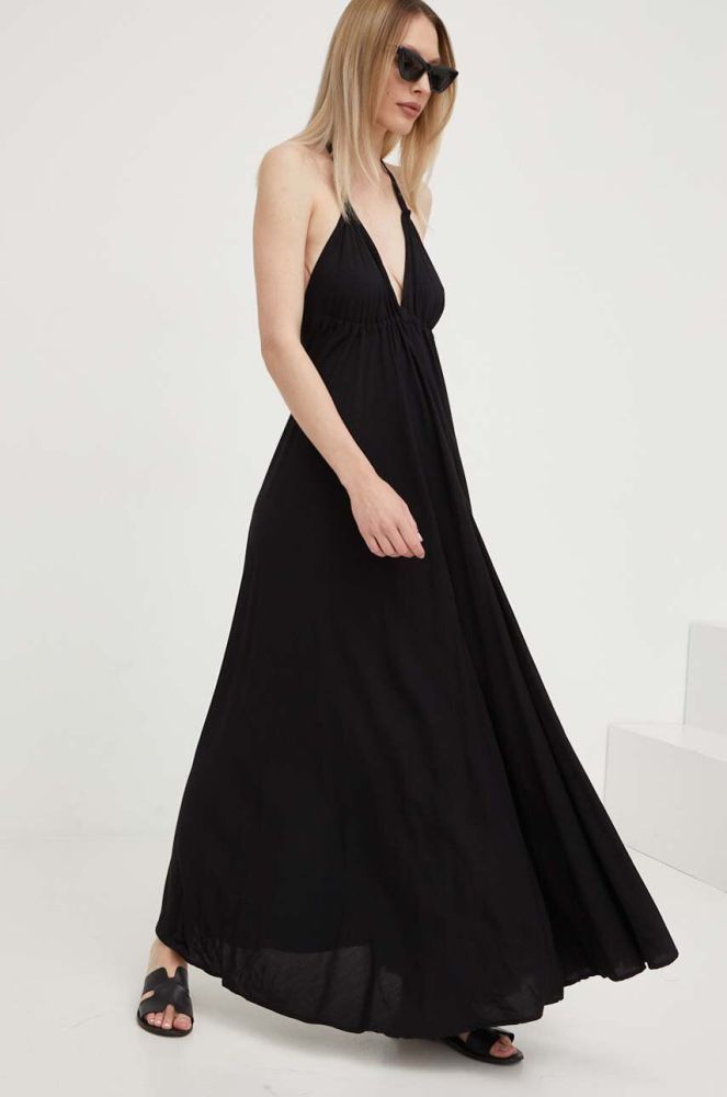 Сукня Answear Lab колір чорний maxi розкльошена (3275989)