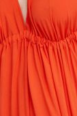 Сукня Answear Lab колір помаранчевий maxi розкльошена (3275991)