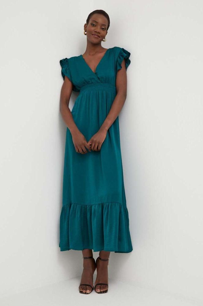 Сукня Answear Lab колір зелений maxi розкльошена (3261899)