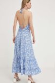 Сукня Answear Lab maxi розкльошена колір блакитний (3275996)