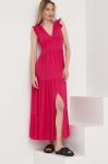 Сукня Answear Lab колір рожевий maxi розкльошена (3276005)