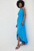 Сукня Answear Lab maxi розкльошена колір блакитний (3304407)