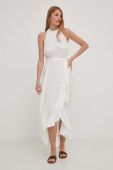 Сукня Answear Lab колір білий midi розкльошена (3300773)