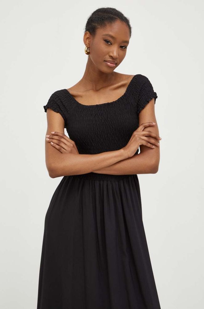 Сукня Answear Lab колір чорний maxi розкльошена (3317518)