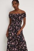 Сукня Answear Lab колір чорний maxi розкльошена (3317521)