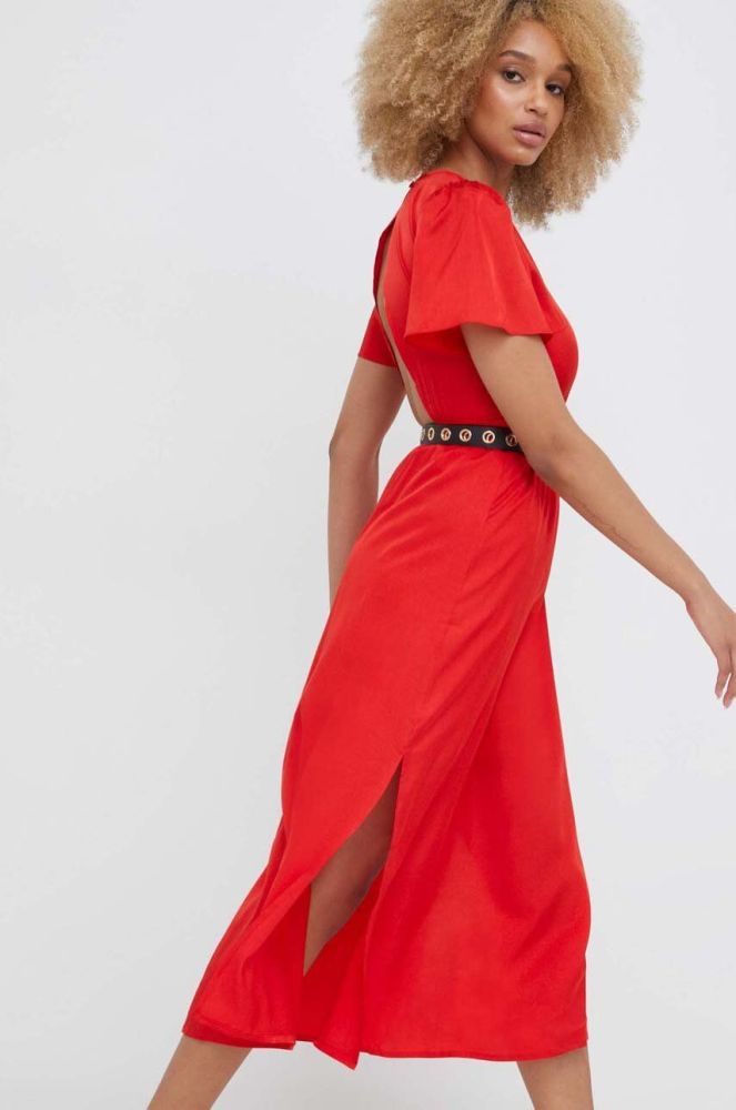 Сукня Answear Lab колір червоний maxi розкльошена (3339510)