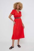 Сукня Answear Lab колір червоний maxi розкльошена (3339510)