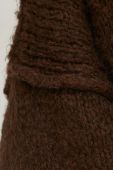 Светр з вовною Answear Lab жіночий колір коричневий легкий