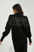 Светр Answear Lab жіночий колір чорний півгольф (2825104)