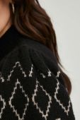 Светр Answear Lab жіночий колір чорний півгольф (2825104)