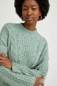 Светр Answear Lab жіночий колір бірюзовий півгольф