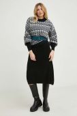 Светр з вовною Answear Lab жіночий колір чорний теплий (2851939)