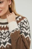 Светр Answear Lab жіночий колір коричневий теплий (2851993)