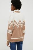 Светр з вовною Answear Lab жіночий колір бежевий гольф (2852008)